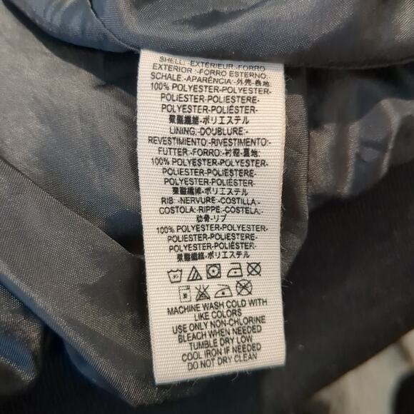 Free People Womens M Whimsigoth Bomber Jacket Midnight Black Streetwear Grunge - Picture 14 of 15